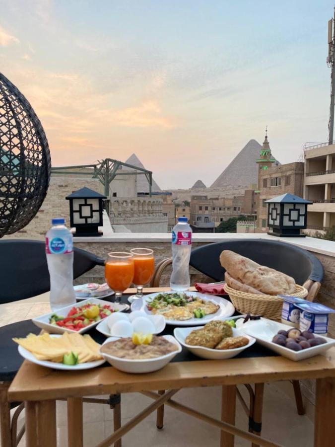 Locanda Pyramids Hotel Kafrat al Jabal Bagian luar foto