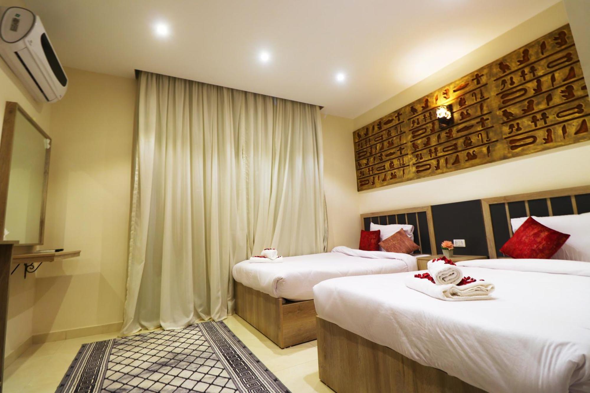 Locanda Pyramids Hotel Kafrat al Jabal Bagian luar foto