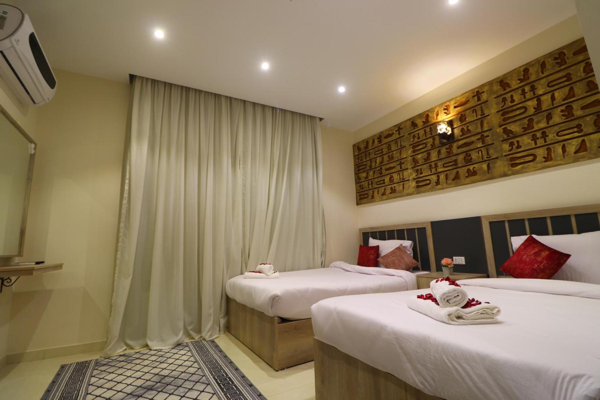Locanda Pyramids Hotel Kafrat al Jabal Bagian luar foto